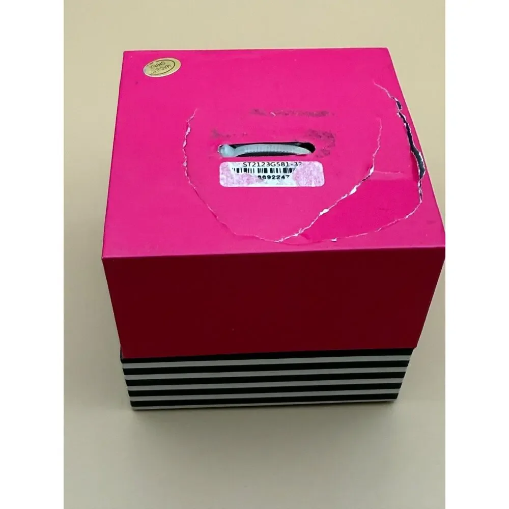 💖⌚ Jessica Carlyle Watch & Bracelet Set Pink Hearts Gift Box NEW